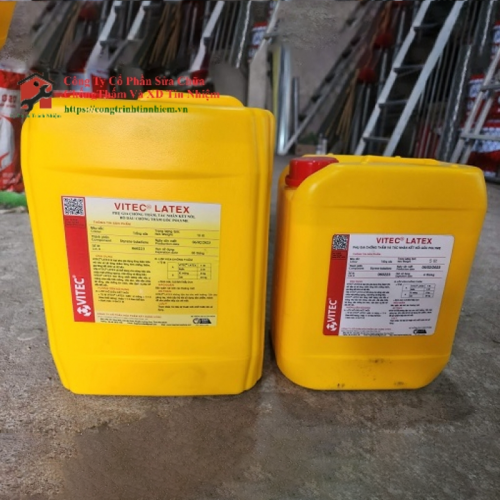 VITEC LATEX- phụ gia chống thấm tác nhân kết nối hồ dầu
